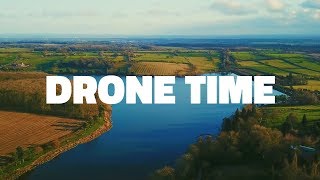 Drone playtime - flying DJI Mavic Pro over Thornton, Leicestershire UK