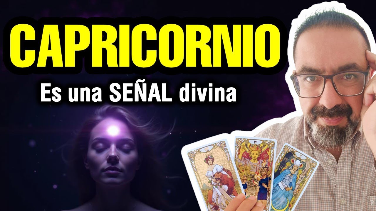 Capricornio ♑️ Tu PÁLPITO es REAL 🙏🌈 El INICIO de un MILAGRO 🔮 TAROT ...
