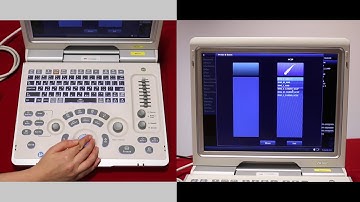 Mindray Z6: How to enter patient details and select pre-sets on the Z6 - video 1