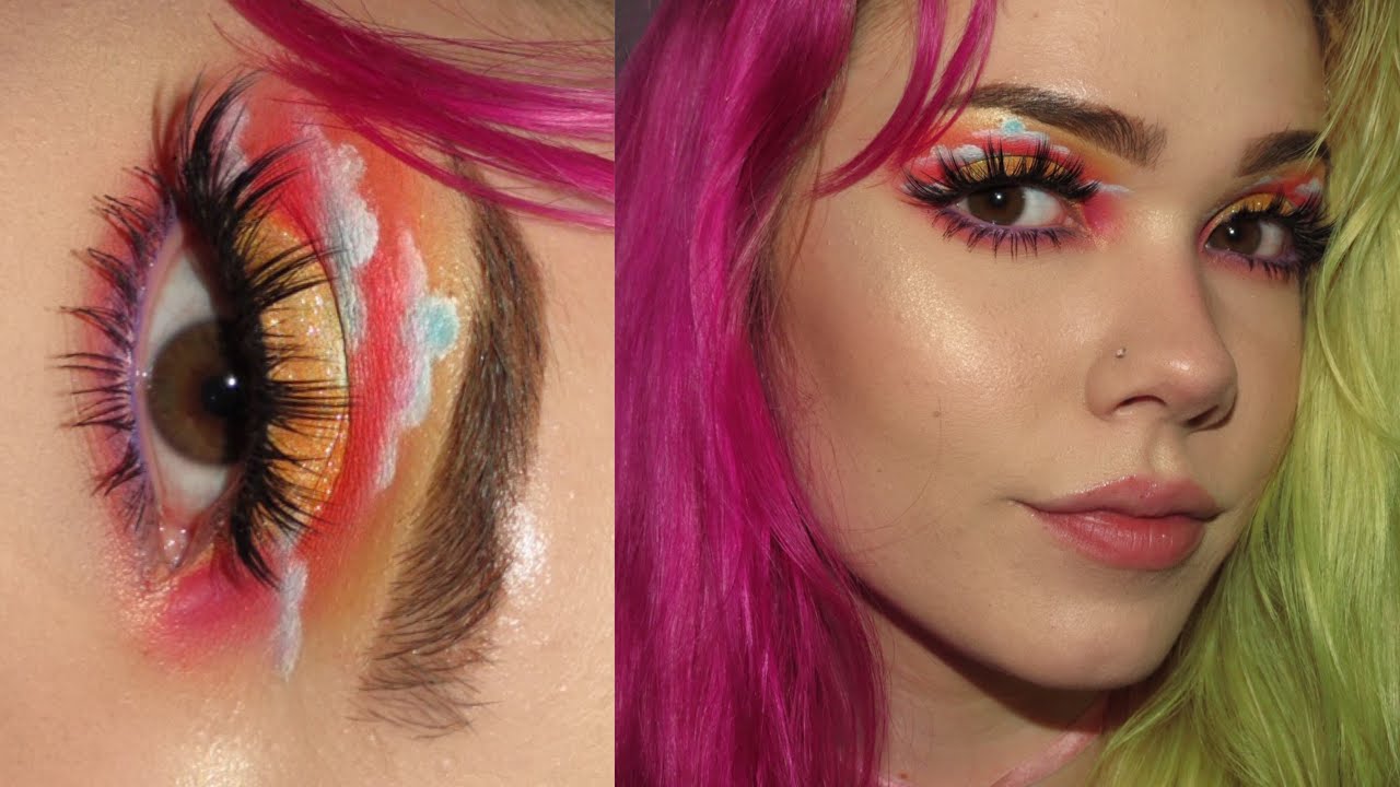 Dreamy Clouds Eye Makeup Tutorial! ☁️ | BillieDawnWebb