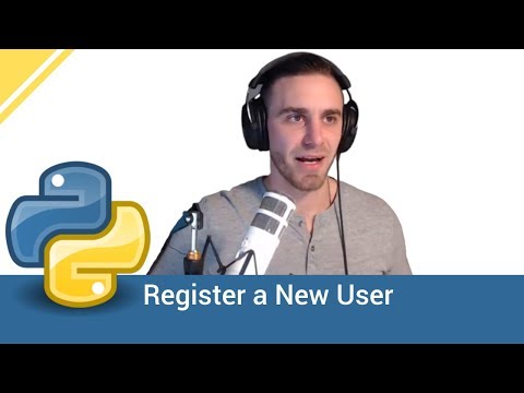 Register a New User (Django Rest framework)