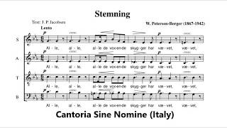 Peterson Berger, Stemning, Cantoria Sine Nomine