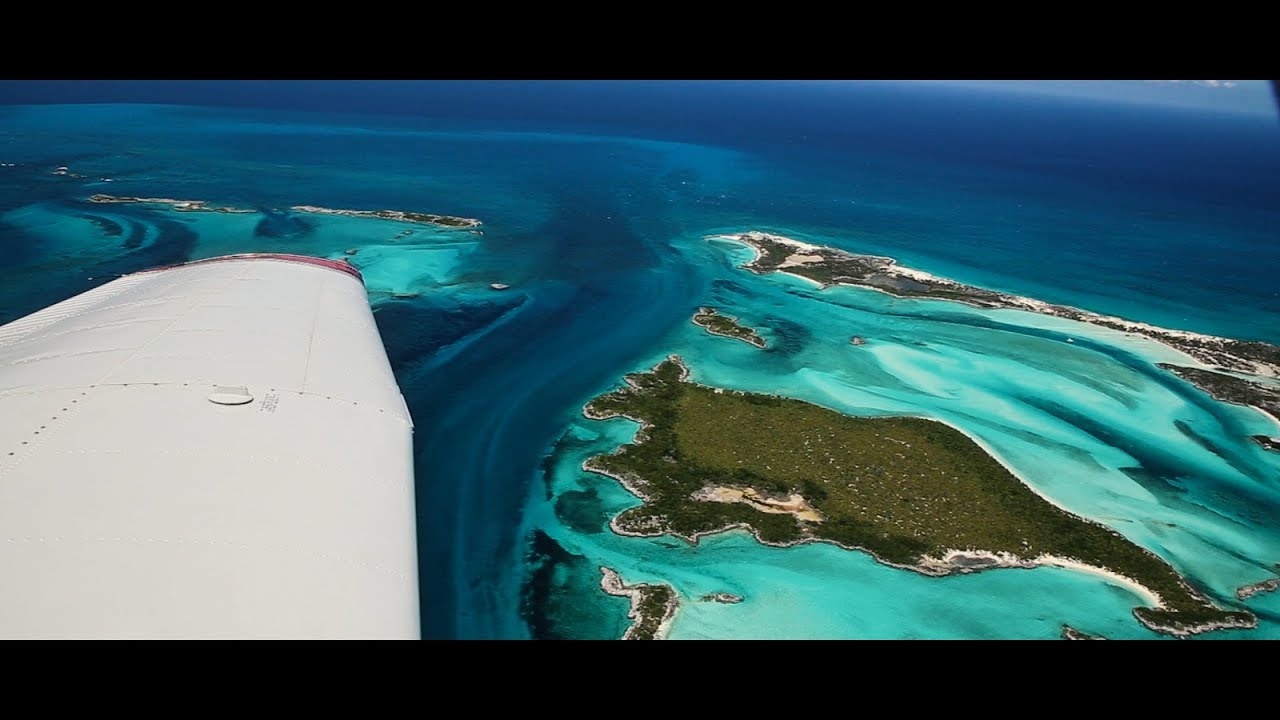 Flying in the Bahamas - Piper Arrow IV