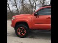 2016 toyota tacoma sport with rock star rims