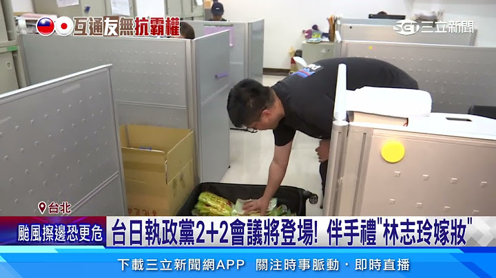 台日执政党2+2会议将登场！ 伴手礼“林志玲嫁妆”｜三立新闻网 SETN.com - 天天要闻