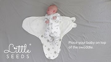 Little Seeds Swaddle Instructions