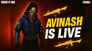 Avinash Ff Live Custom Room Uid Check Grandmaster Rank Push