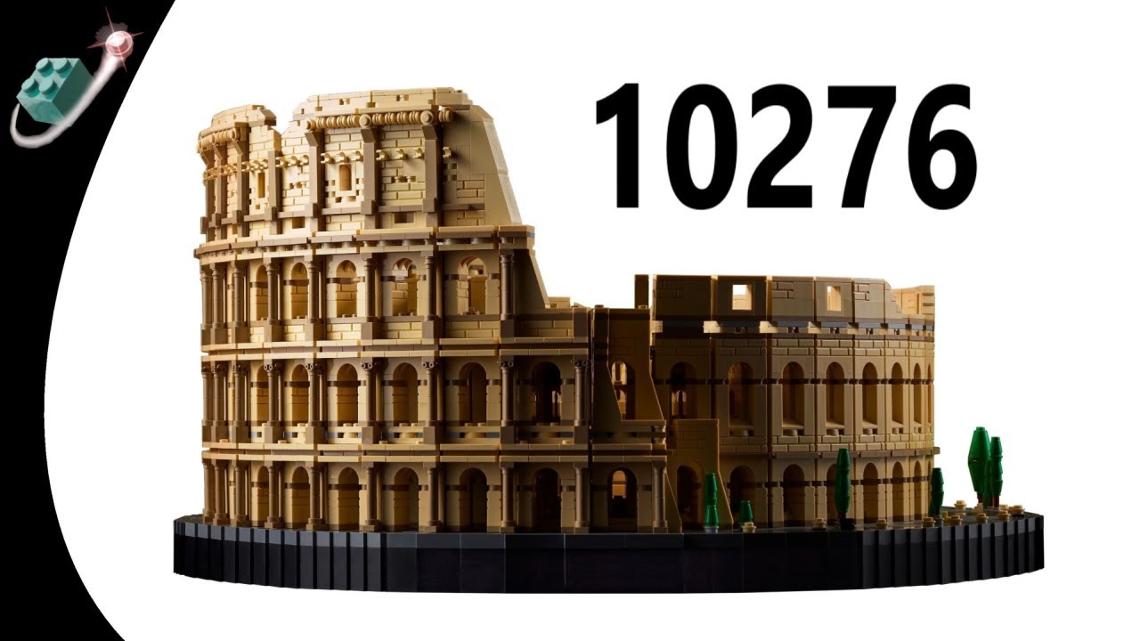 Colosseum LEGO Set 10276 Breakdown and Discussion YouTube