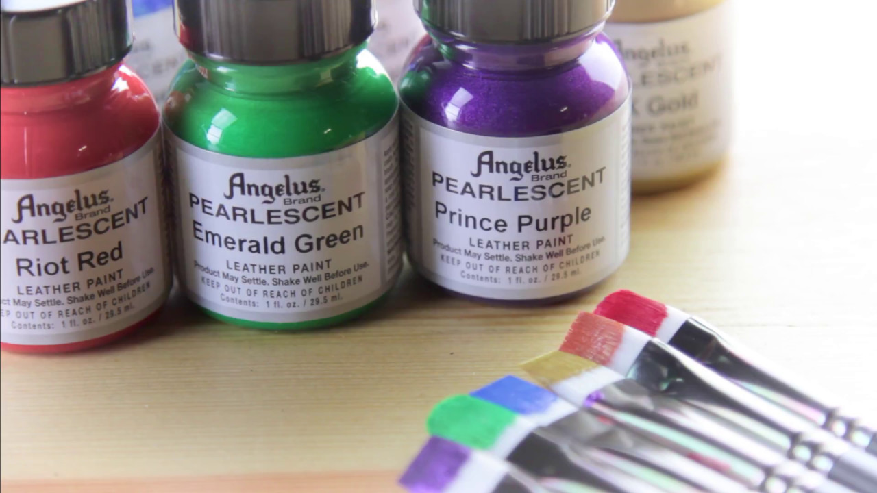 Angelus leather paint review!