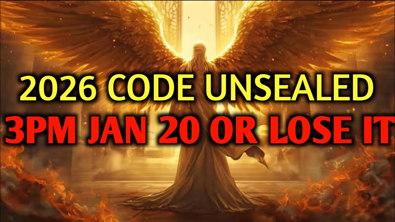 YOUR 2026 Heaven Code: 3PM Jan 20 Window (Archangel Alert!)