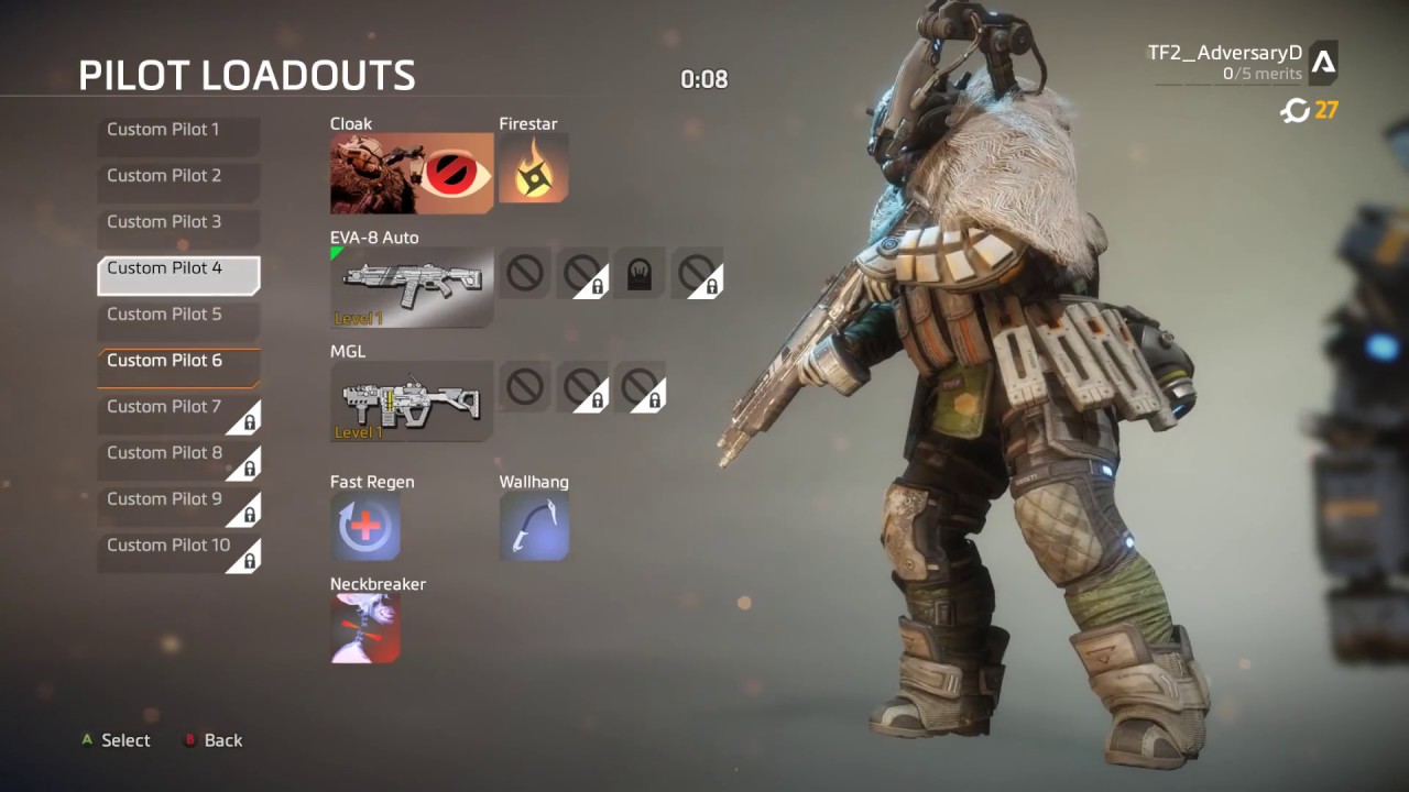 TITANFALL 2 SKIRMISH TDM EVA-8 SCORCH