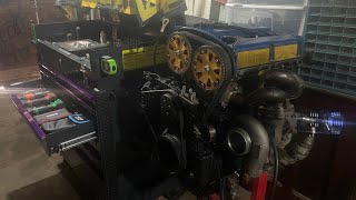 2003 #mitsubishi #lancer Oz Rally #4g64 Swapped 20g #turbo #engine Teardown 