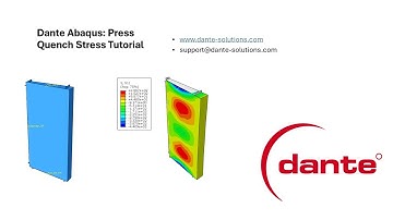 Abaqus Heat Treatment Simulation: Press Quench Tutorial Stress Model