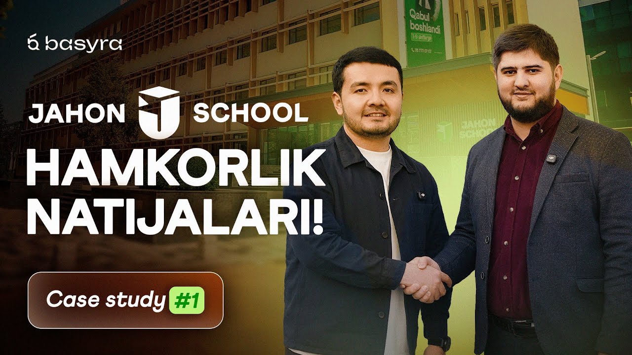 5 oyda 95% to'lgan Toshkentdagi xususiy maktab | Case study #1
