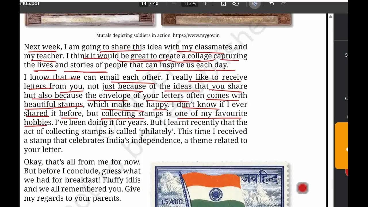 Unit 5 Bravehearts, Class 7 Poorvi Unit 5 Part 2, Explanation