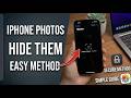 how to hide photos on iphone