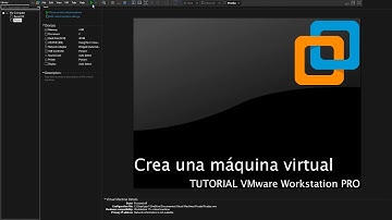 Como crear una máquina virtual con VMware