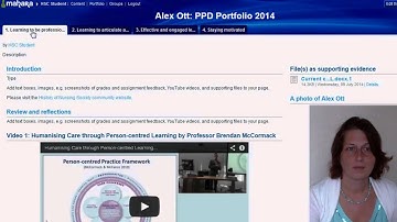 Mahara: How to create a collection from your pages