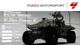 Forza 4 1080P Halo Warthog M12 Fav Amg Autovista