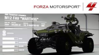 Forza 4 1080p Halo Warthog M12 FAV AMG Autovista