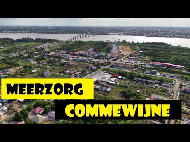 The Hidden Beauty of Meerzorg, Suriname from Above 🇸🇷 | 4K