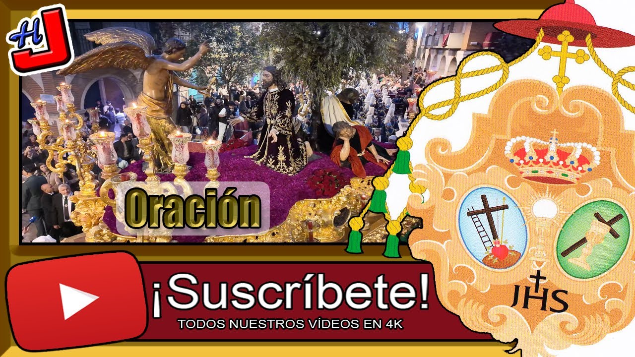 ⛪️ HDAD DE LA ORACIÓN EN EL HUERTO 🎶 🕯Jueves Santo 🥁 SEMANA SANTA 2025 ⚜️ Misterio ⚜️ 4K 📹
