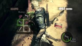 Resident Evil 5 Mercenaries solo Public Assembly 811k