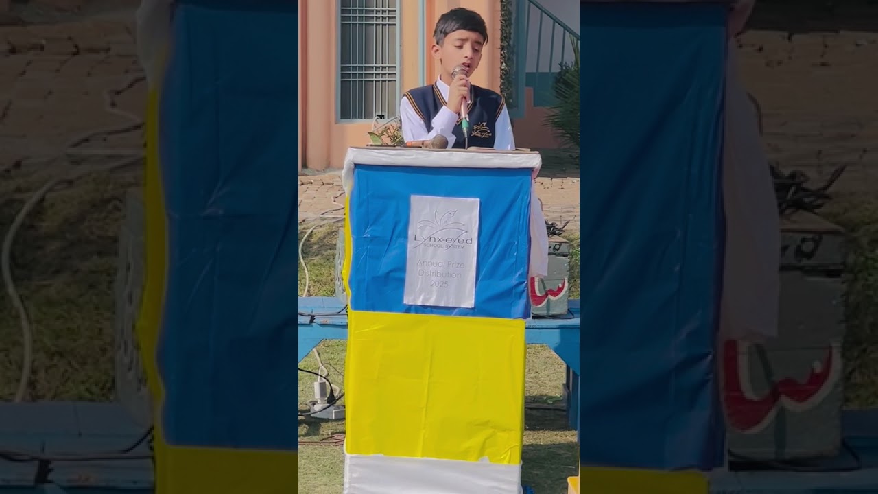 Thi Jis Ke Muqadar me gadai Tere Dar  Ki-School Naat-Danish Waris