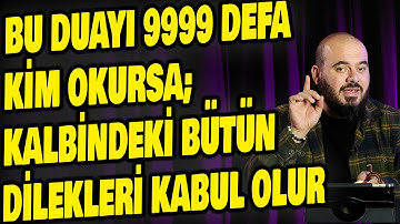 KİM BU AYETİ 9999 DEFA OKURSA KABUL OLMAYAN BÜTÜN DİLEKLERİ TEK TEK KABUL OLUR, HÜSEYİN DURU DUALARI