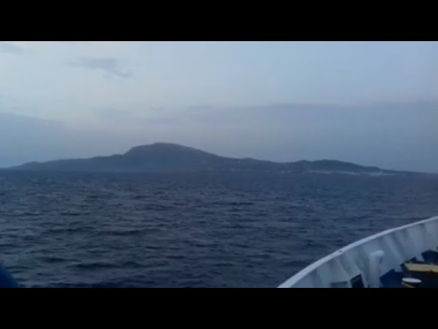 Viaggio di andata Trapani Pantelleria con il Traghetto Paolo Veronese -  YouTube