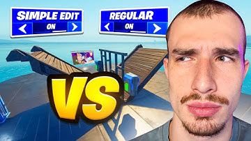 I Hosted a SIMPLE EDIT vs REGULAR EDIT 1v1 Tournament!
