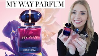 NEW GIORGIO ARMANI MY WAY PARFUM vs THE ORIGINAL PERFUME, INTENSE & FLORAL VERSIONS | Soki London