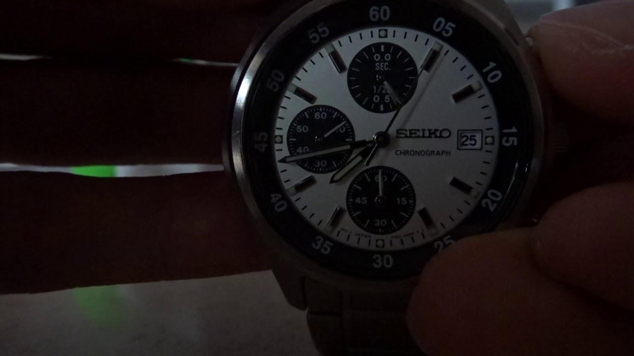 Seiko 7T92-0CC0/SNDB09 Chronograph Function - YouTube