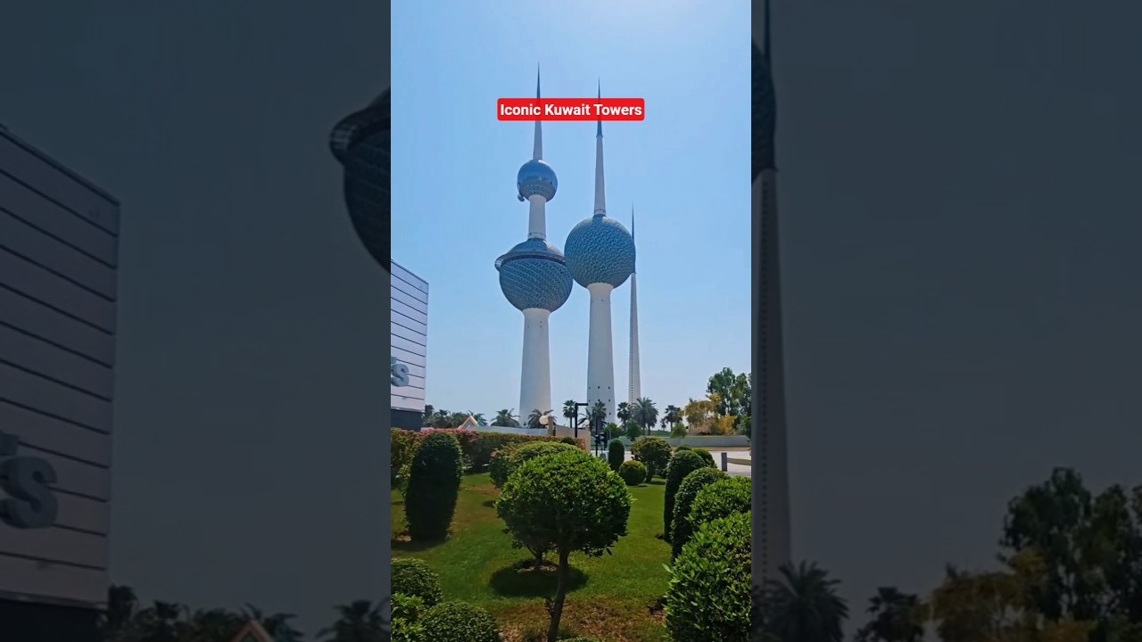Iconic Kuwait Towers —Symbol of Kuwait ✨️♥️ 