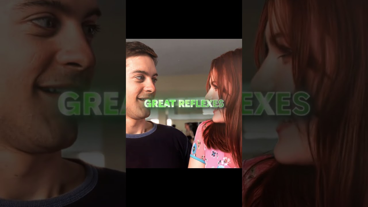 Great Reflexes 🕷️ | Spider-Man Epic Reflex Edit | Superhero Short Video | Marvel Shorts 