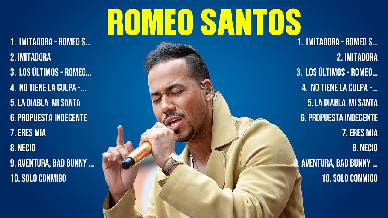 Las 10 mejores canciones de Romeo Santos 2024 - YouTube