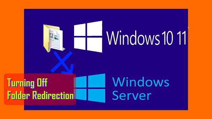 Disabling Folder Redirection in Windows Server 2022