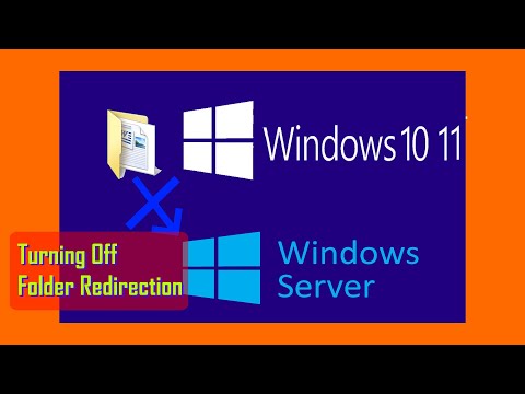 Disabling Folder Redirection in Windows Server 2022