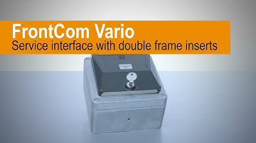 Handling – FrontCom® Vario double frame