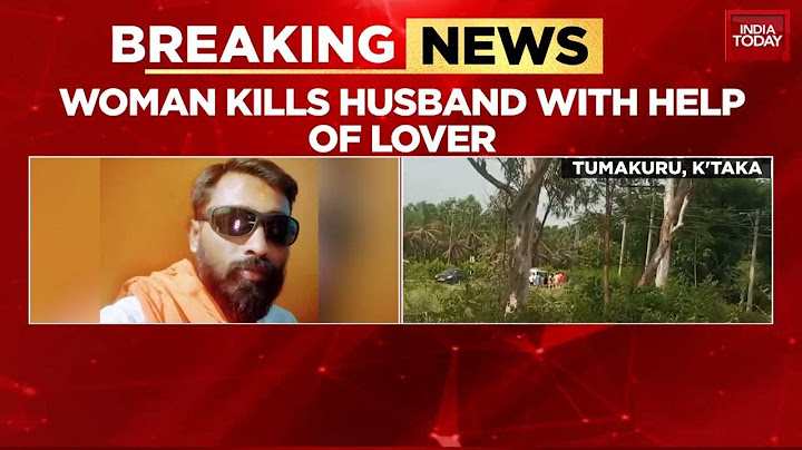 Chilling Murder In Karnataka: Wife Kills Husband With Lover's Help Over Illicit Affair | India Today