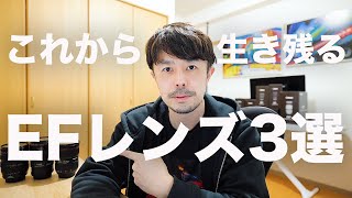 生き残るEFレンズ3選【2020年12月現在】