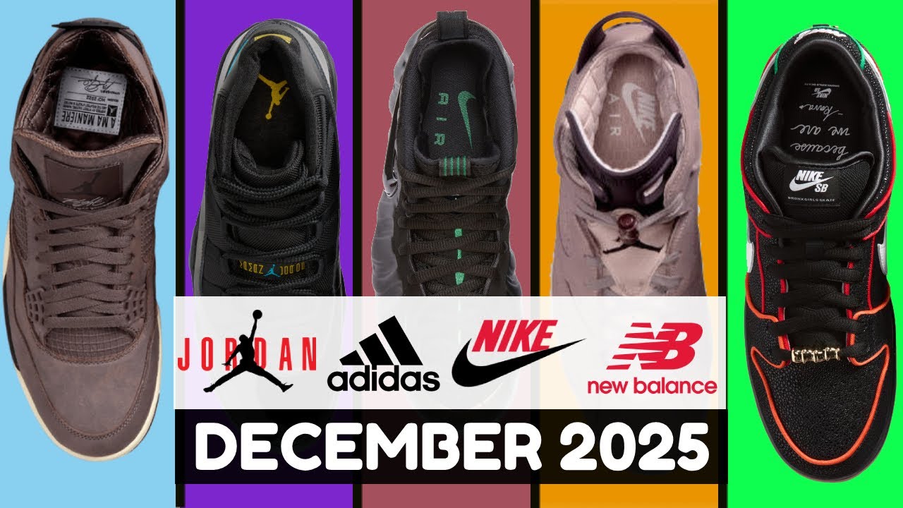 EVERY sneaker drop in December + Holiday | all details
