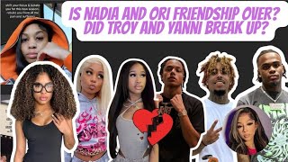 Nadia Ori Fall Out Friendship Over? Yanni Troy Breakupdemaury Shades Wooda