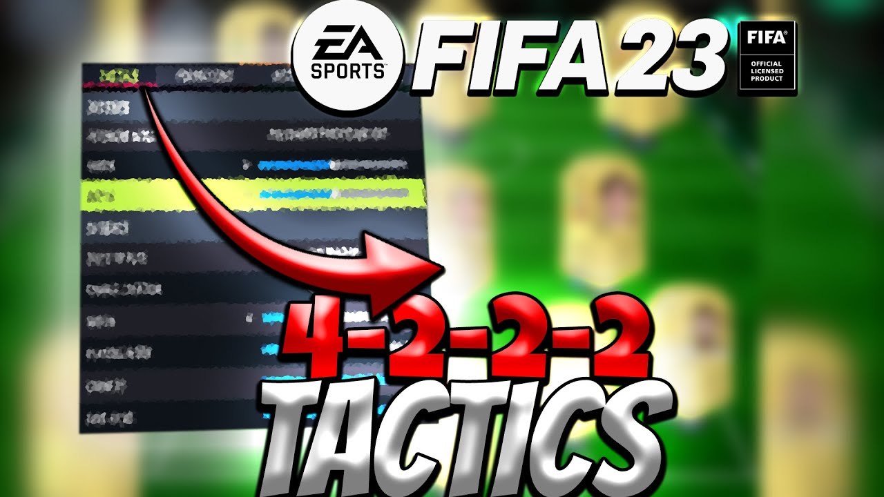 THESE FIFA 23 4222 TACTICS WILL GET YOU INTO ELITE DIVISION IN 1 DAY!