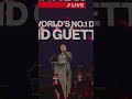 The moment David Guetta became World’s No.1 #davidguetta #dj #top100djs