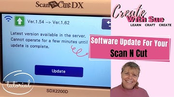 Software update for the Scan N Cut #ScanNCut #Canvas Workspace
