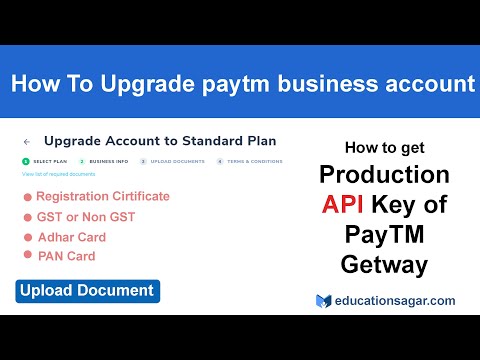 Paytm Payment gateway on poduction Level | How to Activate production API of  #PaytmBusiness