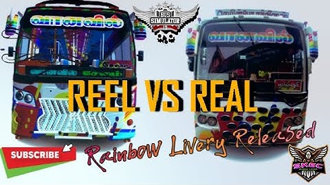 Vanavil Bus Livery 4K HD 🎀 | Sri Ganesha bus mod 💥| Download Now | Link in Description | SKPBL ❤️