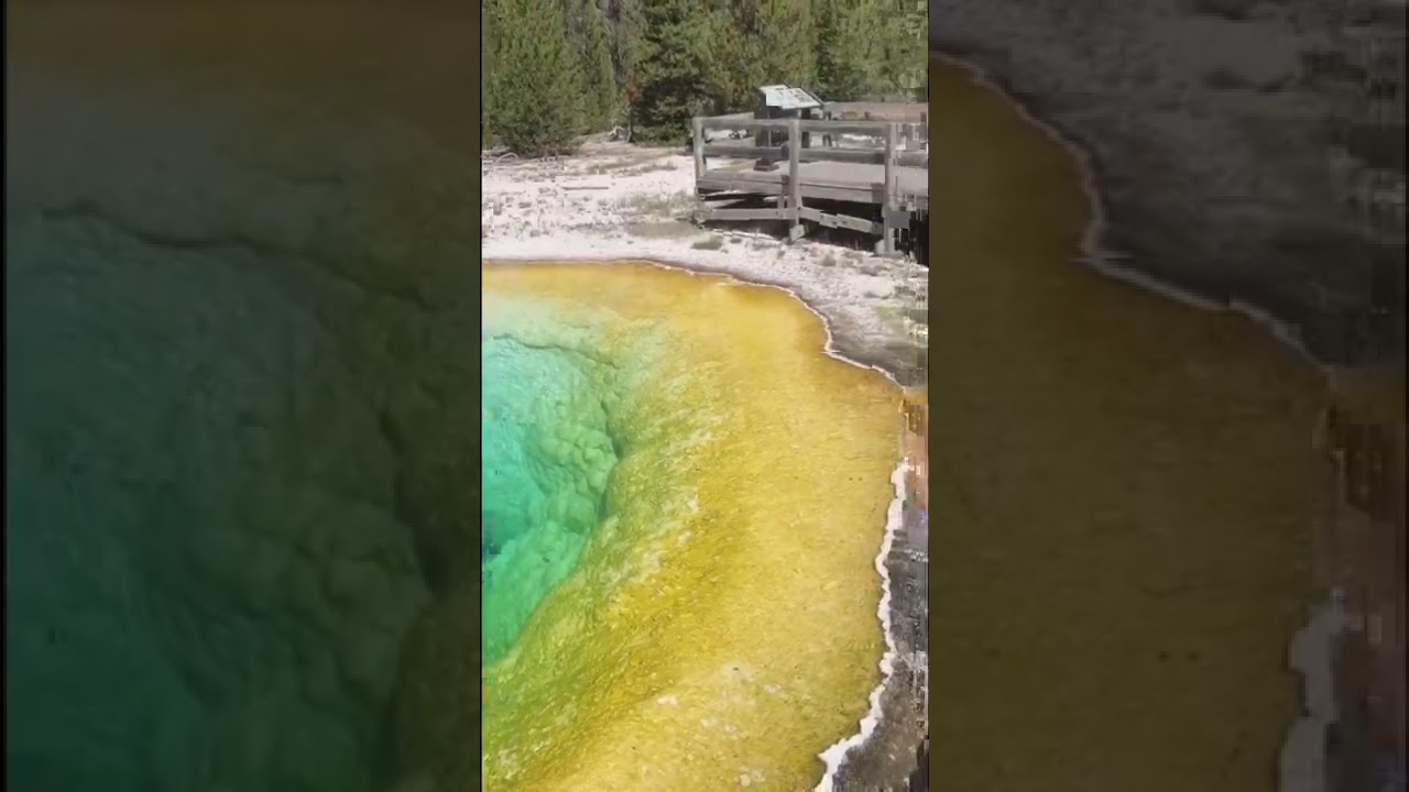 ☀️Morning Glory Pool – Yellowstone National Park