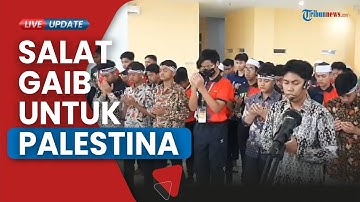 Pelajar 2 Negara Gelar Salat Ghaib di Masjid SMA Muhammadiyah 1 Gresik untuk Keselamatan Palestina